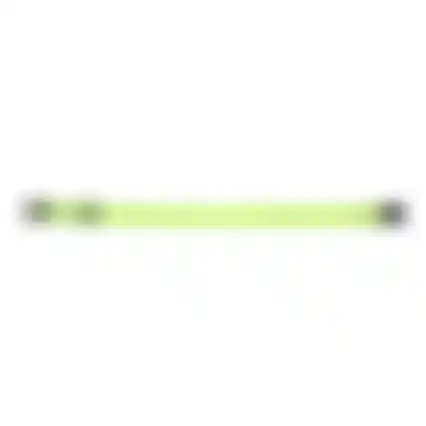 Halsband Fluor Geel