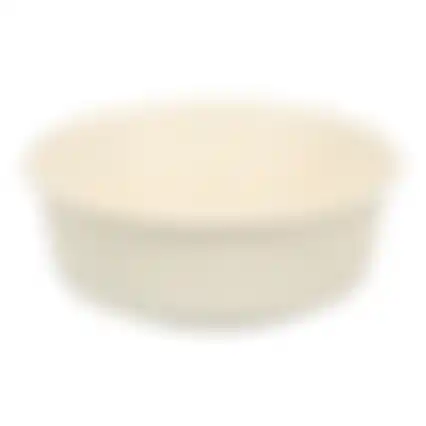 Voerbak rond Ligna L 940ml wit FP