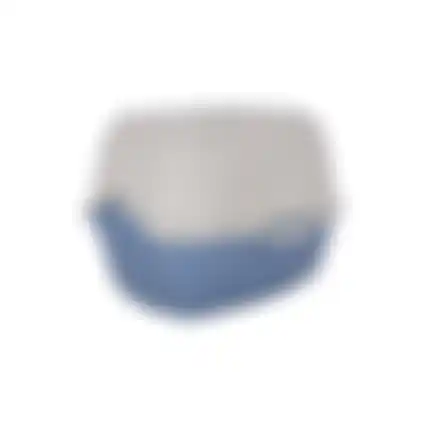 Kattenbak Bailey 56cm blauw/zand