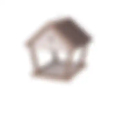 Voederhuis hang 42cm BF03 taupe