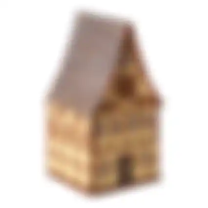 Vogelhuis vakwerkhuis 25cm asst