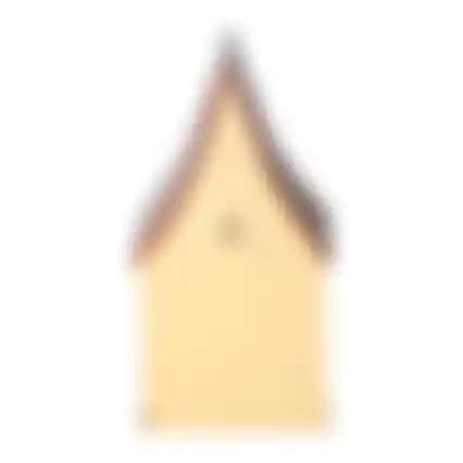 Vogelhuis vakwerkhuis 25cm asst