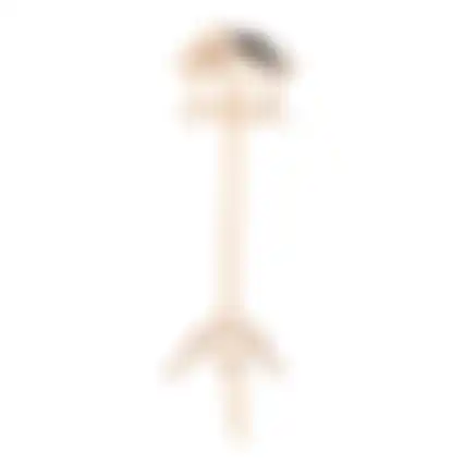 Vogelhuis staand 120cm naturel