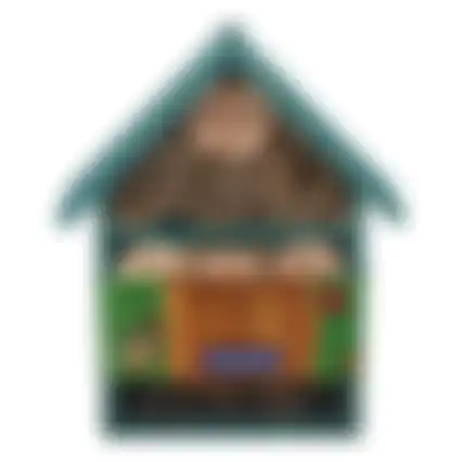 Insectenhotel 25x10x30 roodborst kleur