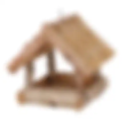 Voederhuis hangend kievit stro