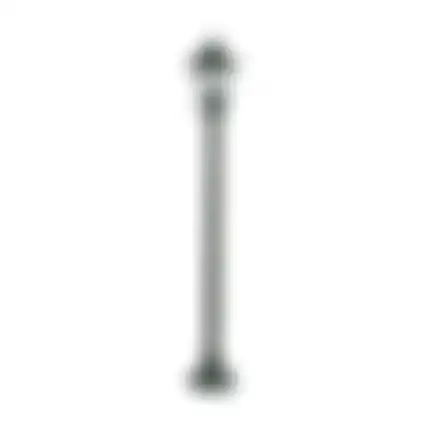 Tuinpaal Bologna Hoogte 122 cm 1 lamp Diamant