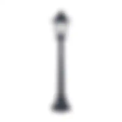 Tuinpaal Milano Hoogte 133 1 lamp  Diamant