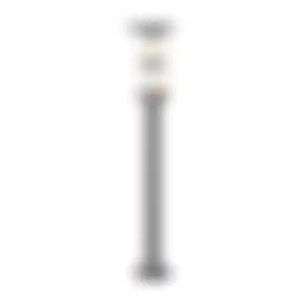 Lamp Piacenza RVS sokkel Diamant