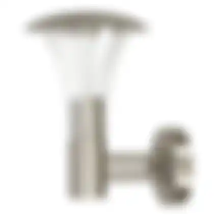 Wandlamp Belluno RVS staand Diamant