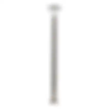 Tuinpaal Belluno RVS Hoogte 120 cm Diamant