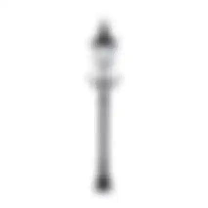 Lamp staand Volendam 74 cm Zwart Diamant