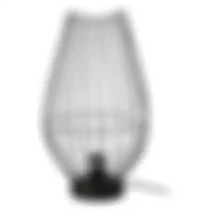 Tafellamp Thimory 43cm E27 zwart