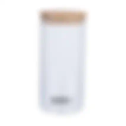 Voorraadpot glas 1,25L Alpina