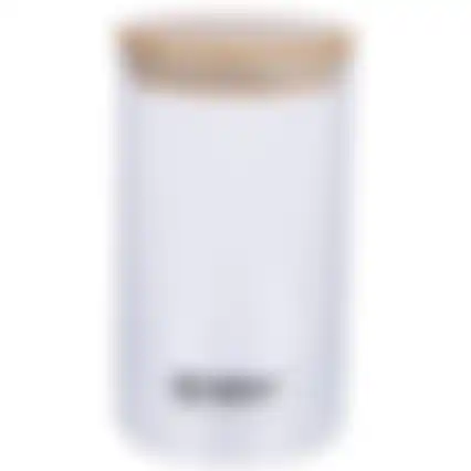 Voorraadpot glas 0,9L Alpina