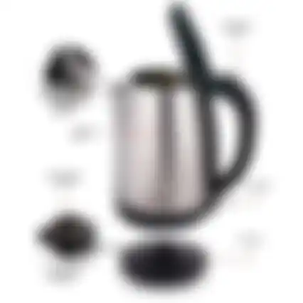Waterkoker 1,7L 1850-2200W Alpina