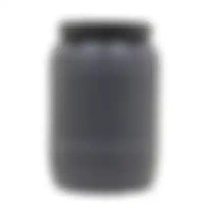 Voerton + schroefdeksel 60L zwart