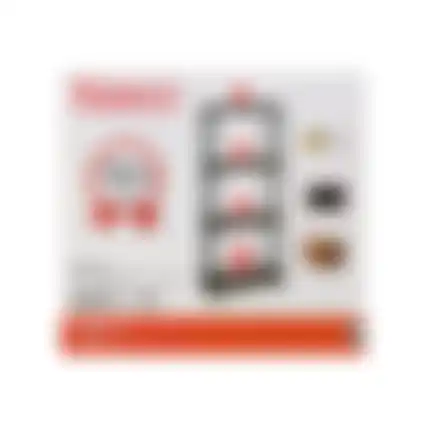 Opbergrek uni pro met 4 planken