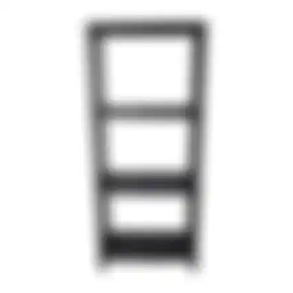 Opbergrek uni pro met 4 planken