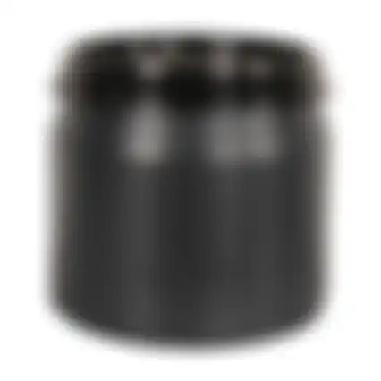 Voerton+schroefdeksel 25L zwart