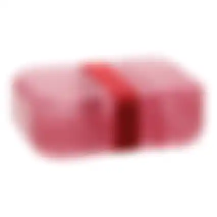 Brooddoos glitter pink
