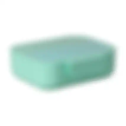 Brooddoos Rainbow green blue