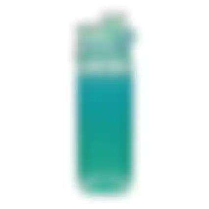 Waterfles Rainbow green blue