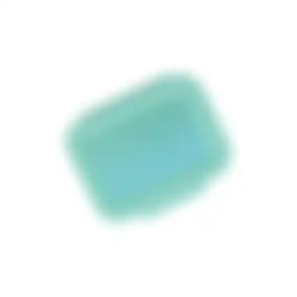 Koekendoos Rainbow green blue