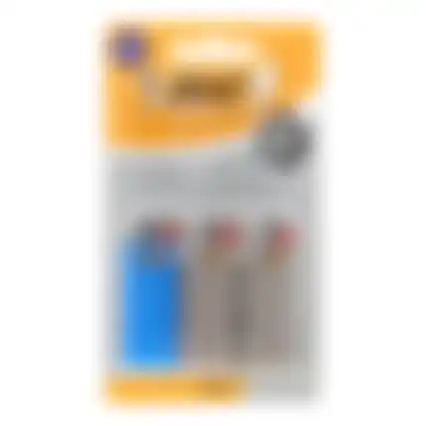 Aansteker J25 mini asst 3st Bic