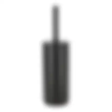 Toiletborstel + houder soft close zwart