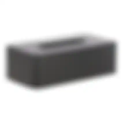 Tissue houder zwart 26x13cm
