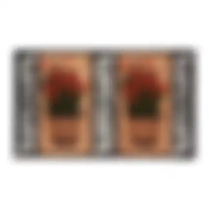 Deurmat kokos rubber 45x75cm