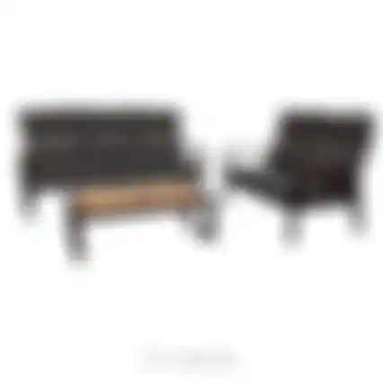 Tafel Harston 113x62cm zwart