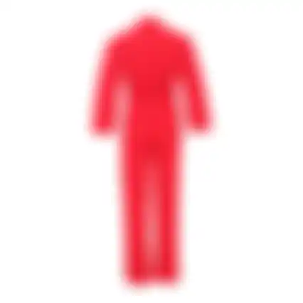 Overall Kinderrallysuit Rood