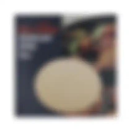 Pizzaplaat steen BBQ 34cm Nice Cooker