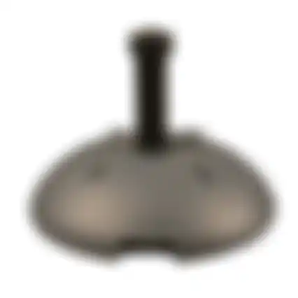 Parasolvoet + wiel beton 35kg antra
