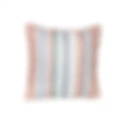 Righe salmone C458 50x50 pillow pp