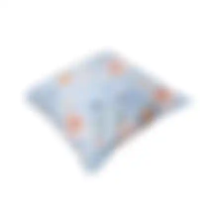 Florina blue F525 50x50 pillow pp