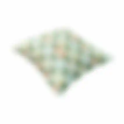 Trivia green O298 50x50 pillow