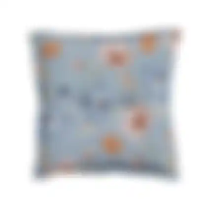Florina blue F525 Hocker 50x50