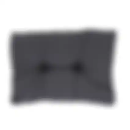 Basic black A052 loungek 73x40 rug