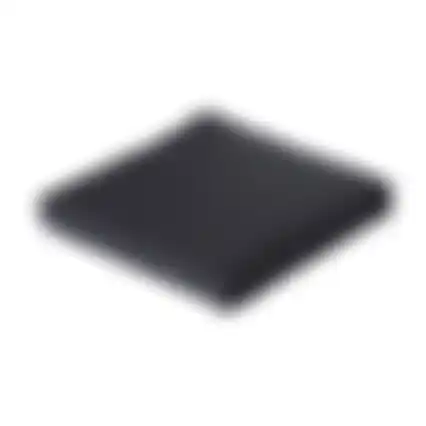 Basic black A052 lounge lux 73x73 zit