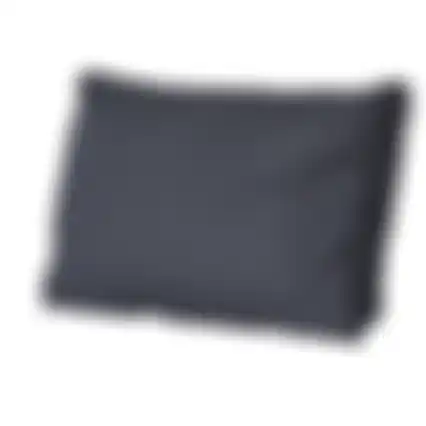 Basic black A052 lounge soft 60x40 rug