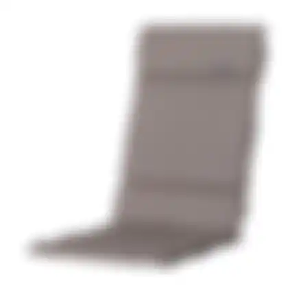 Basic taupe fiber kussen 125x50