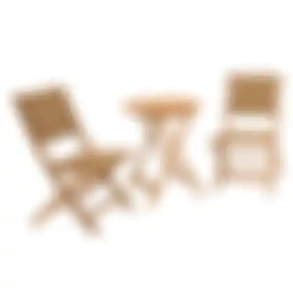 Bistroset Greenford tafel+2stoelen