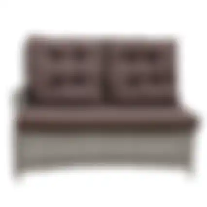 Bank 2-zit R verst Aprano white grey