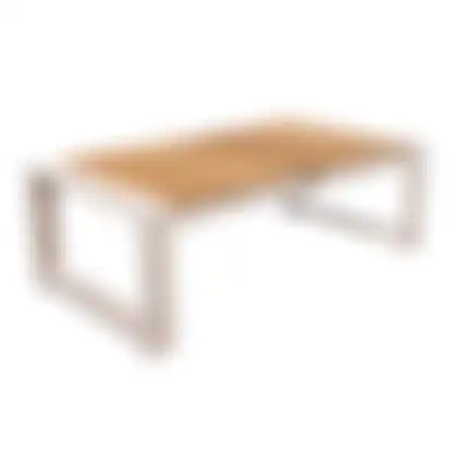 Tafel Foxton 116x60cm wit