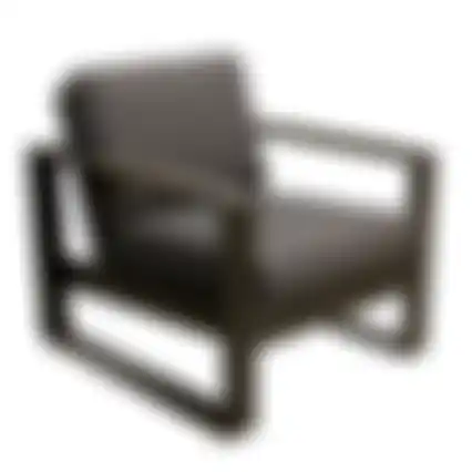 Stoel Malviza antraciet+kussens