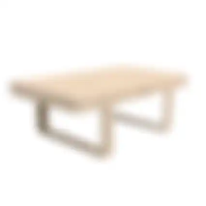Tafel Malviza 133x74cm latte