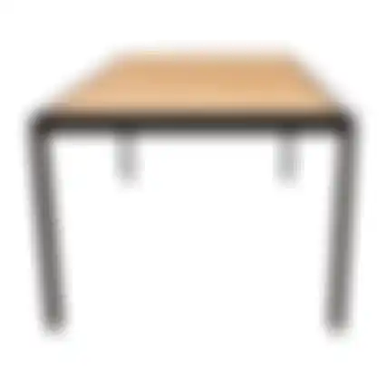 Tafel Hinxton 180x100cm zwart