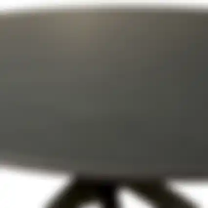 Tafel Stroza 110 cm antraciet